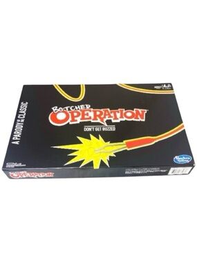 Botched Operation Board Game for Adults Electronic‎ Parody Game CIB Works